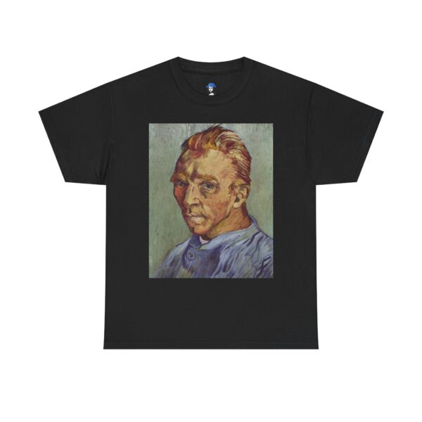 Self-Portrait Without Beard - Vincent van Gogh Cotton Tee - Image 5