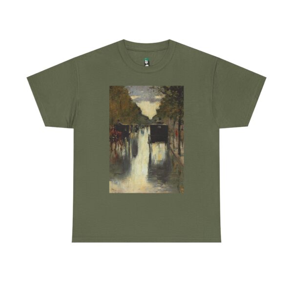 Avenue in the Rain - Ludwik de Laveaux Cotton Tee - Image 13