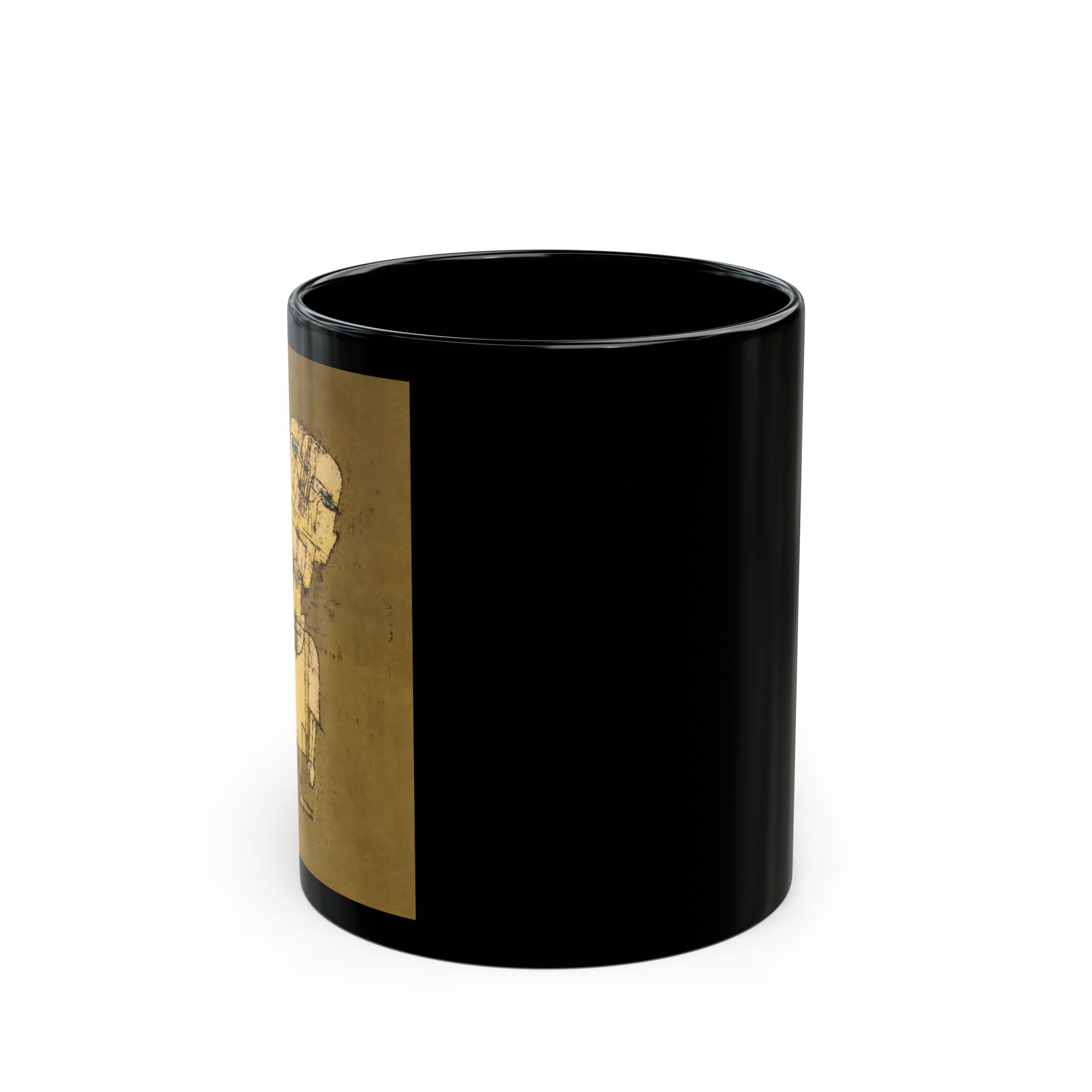 Paul Klee – Ghost of a Genius Black Mug (11oz, 15oz)