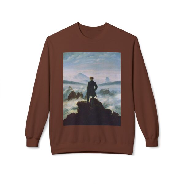 Wanderer above the Sea of Fog - Caspar David Friedrich Sweatshirt - Image 3