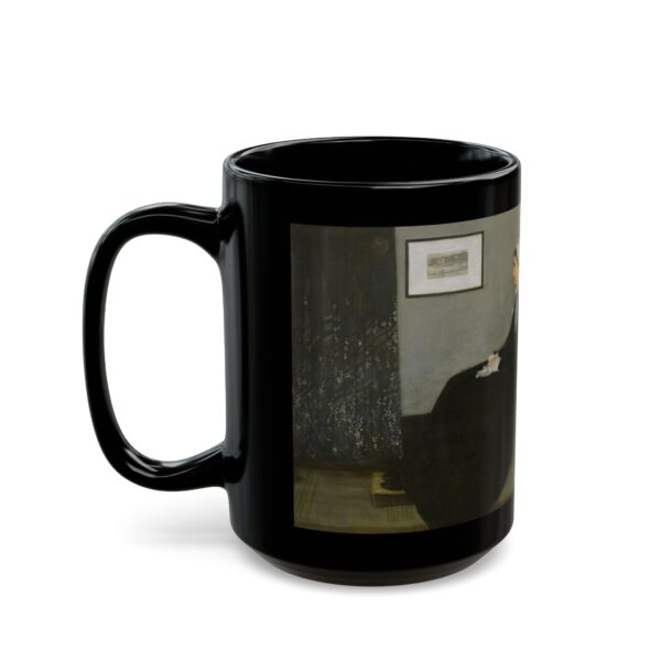 Arrangement in Grey and Black - James Abbott McNeill Whistler Black Mug (11oz, 15oz) - Image 6
