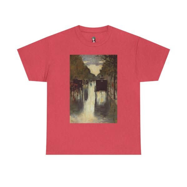 Avenue in the Rain - Ludwik de Laveaux Cotton Tee - Image 17