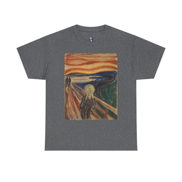 The Scream - Edvard Munch Cotton Tee - Image 15
