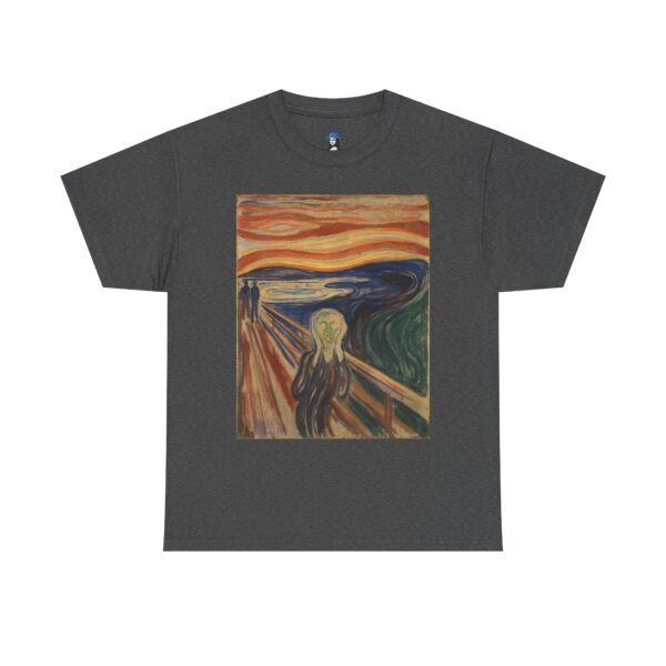 The Scream - Edvard Munch Cotton Tee - Image 17