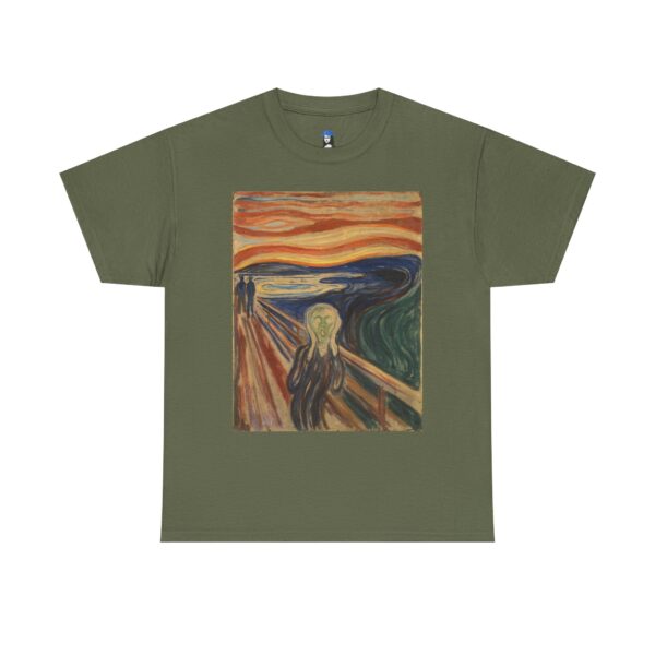 The Scream - Edvard Munch Cotton Tee - Image 13