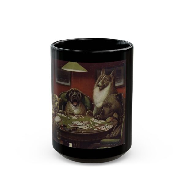 A Friend in Need - Cassius Marcellus Coolidge Black Mug (11oz, 15oz) - Image 4