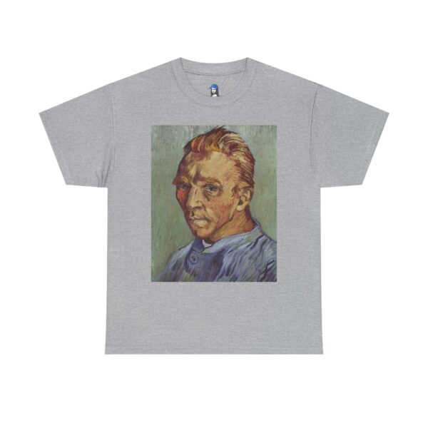 Self-Portrait Without Beard - Vincent van Gogh Cotton Tee - Image 9