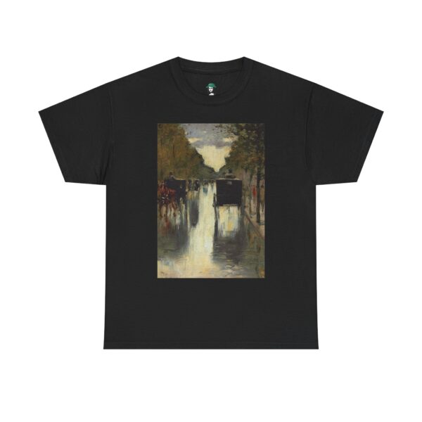 Avenue in the Rain - Ludwik de Laveaux Cotton Tee - Image 5