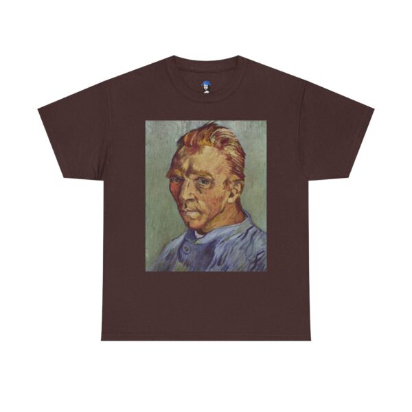 Self-Portrait Without Beard - Vincent van Gogh Cotton Tee - Image 3