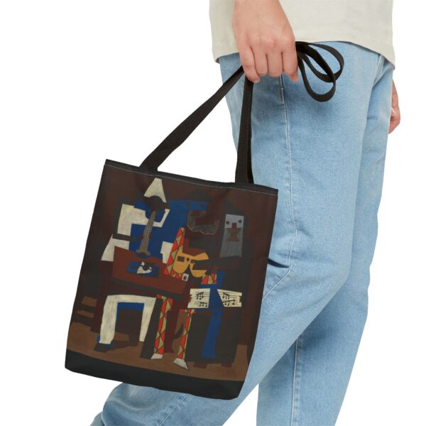 Three Musicians - Pablo Picasso Tote Bag - Image 3