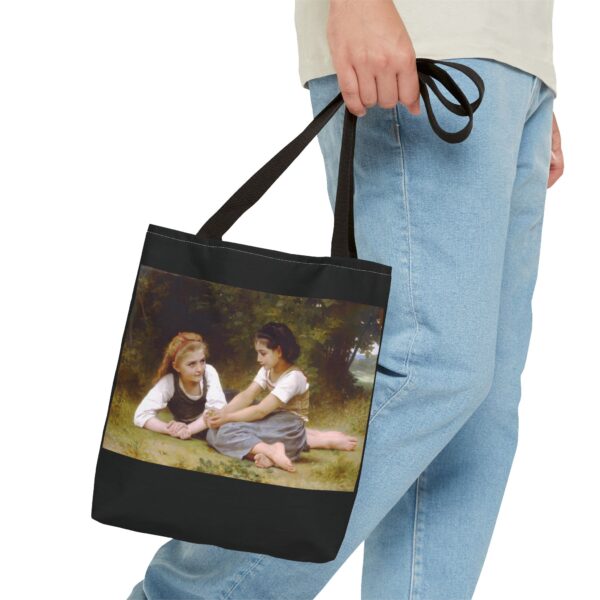 The Nut Gatherers - William-Adolphe Bouguereau Tote Bag - Image 3