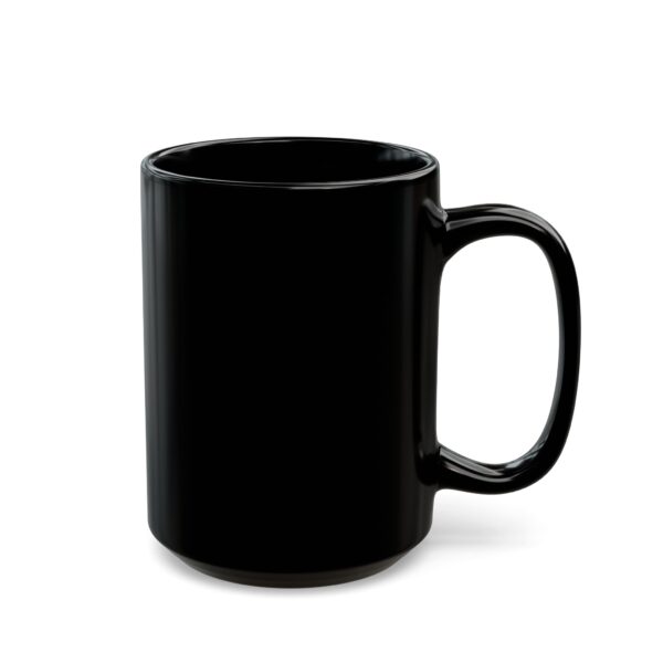 A Vase of Flowers by Franz Xaver Petter Black Mug (11oz, 15oz) - Image 6