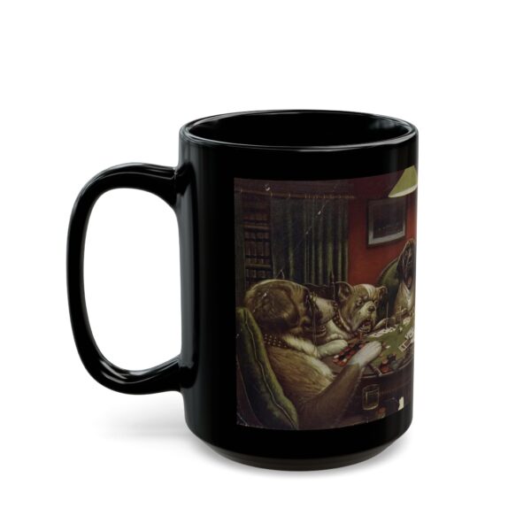 A Friend in Need - Cassius Marcellus Coolidge Black Mug (11oz, 15oz) - Image 6