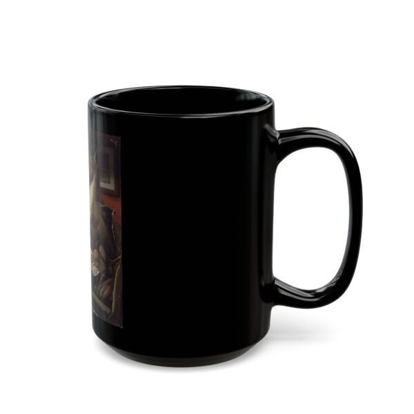A Friend in Need - Cassius Marcellus Coolidge Black Mug (11oz, 15oz) - Image 5