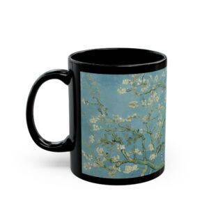 Almond Blossom – Vincent van Gogh Black Mug (11oz, 15oz)