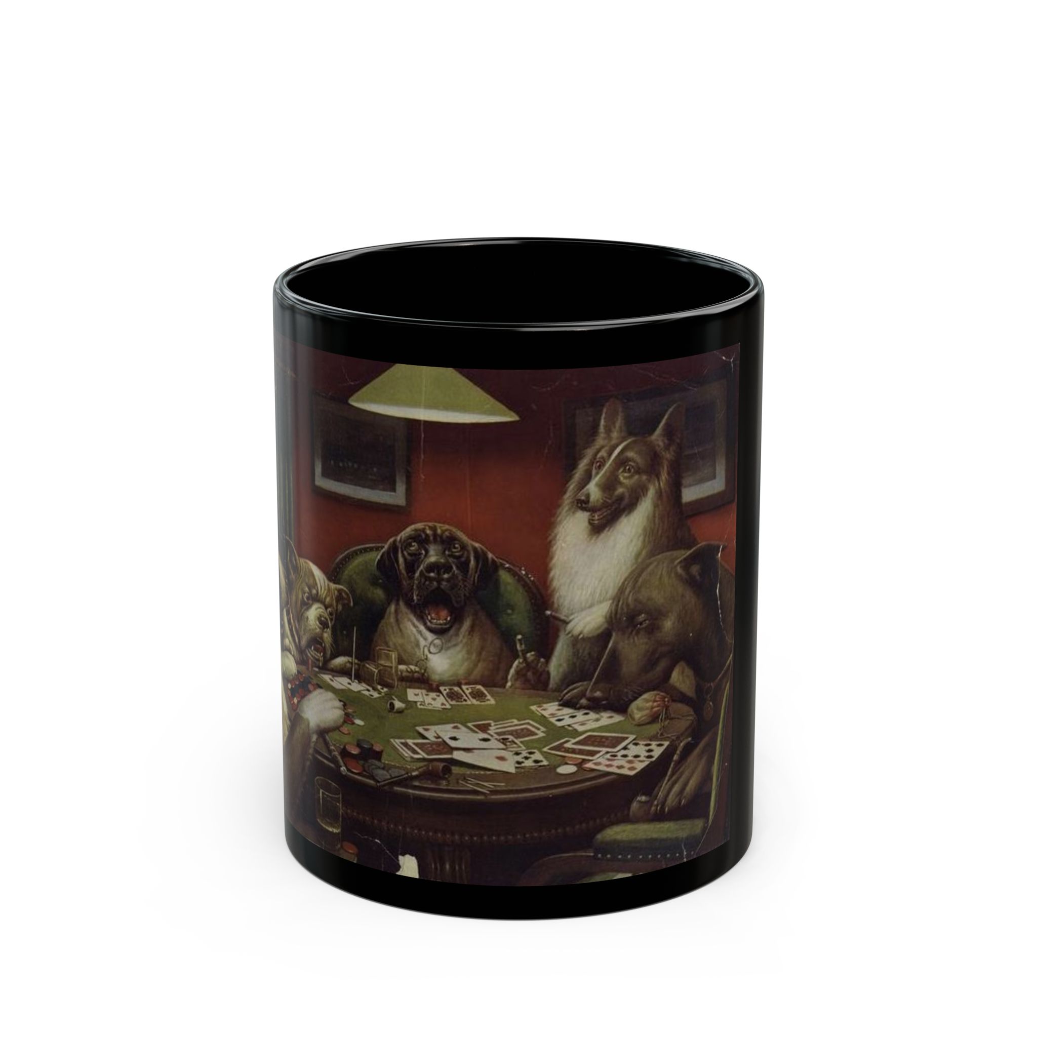 A Friend in Need – Cassius Marcellus Coolidge Black Mug (11oz, 15oz)