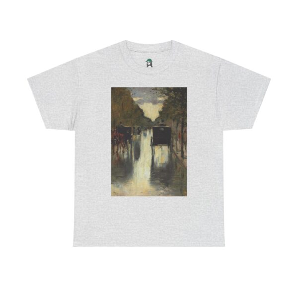 Avenue in the Rain - Ludwik de Laveaux Cotton Tee - Image 3