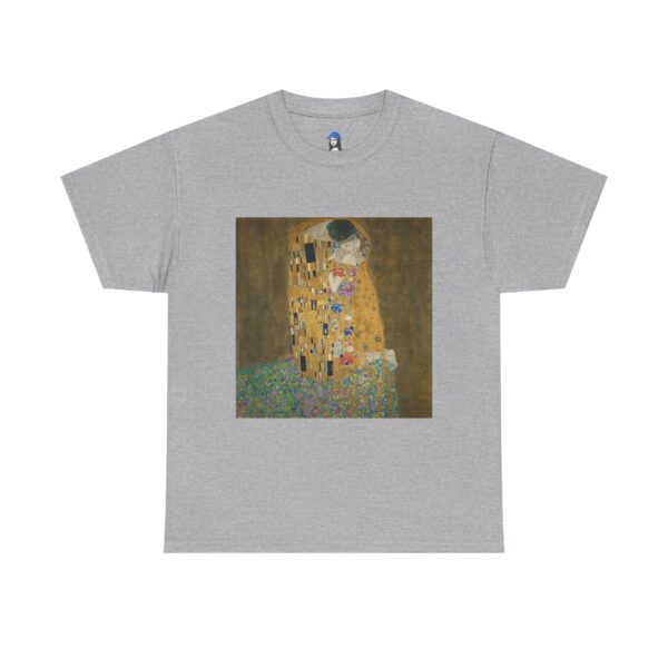 The Kiss - Gustav Klimt Cotton Tee - Image 9