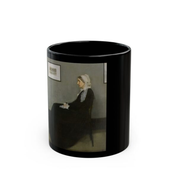 Arrangement in Grey and Black - James Abbott McNeill Whistler Black Mug (11oz, 15oz) - Image 2