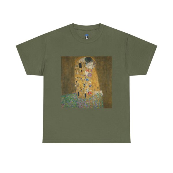 The Kiss - Gustav Klimt Cotton Tee - Image 17