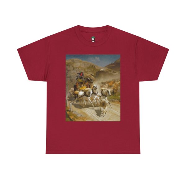 Die Gotthardpost -  Rudolf Koller Cotton Tee - Image 7