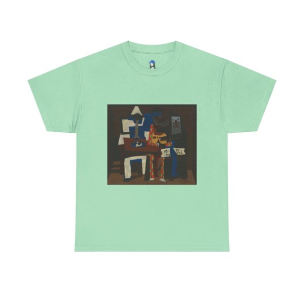 Three Musicians - Pablo Picasso Cotton Tee - Image 8