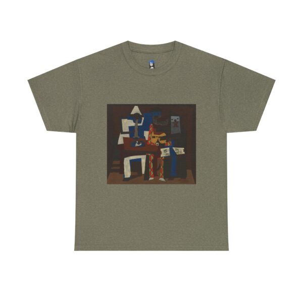 Three Musicians - Pablo Picasso Cotton Tee - Image 6