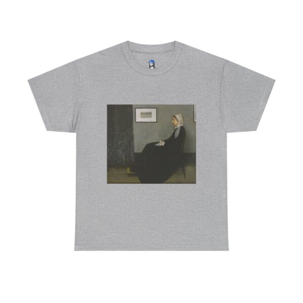 Arrangement in Grey and Black - James Abbott McNeill Whistler Cotton Tee - Image 4