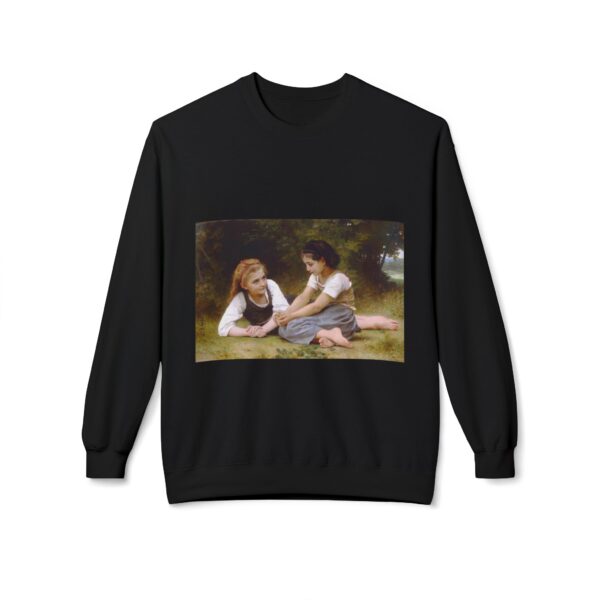 The Nut Gatherers - William-Adolphe Bouguereau Sweatshirt - Image 3