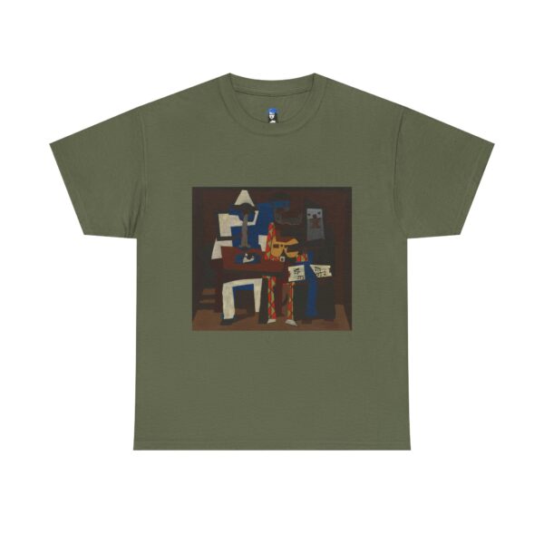 Three Musicians - Pablo Picasso Cotton Tee - Image 7