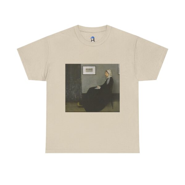 Arrangement in Grey and Black - James Abbott McNeill Whistler Cotton Tee - Image 3