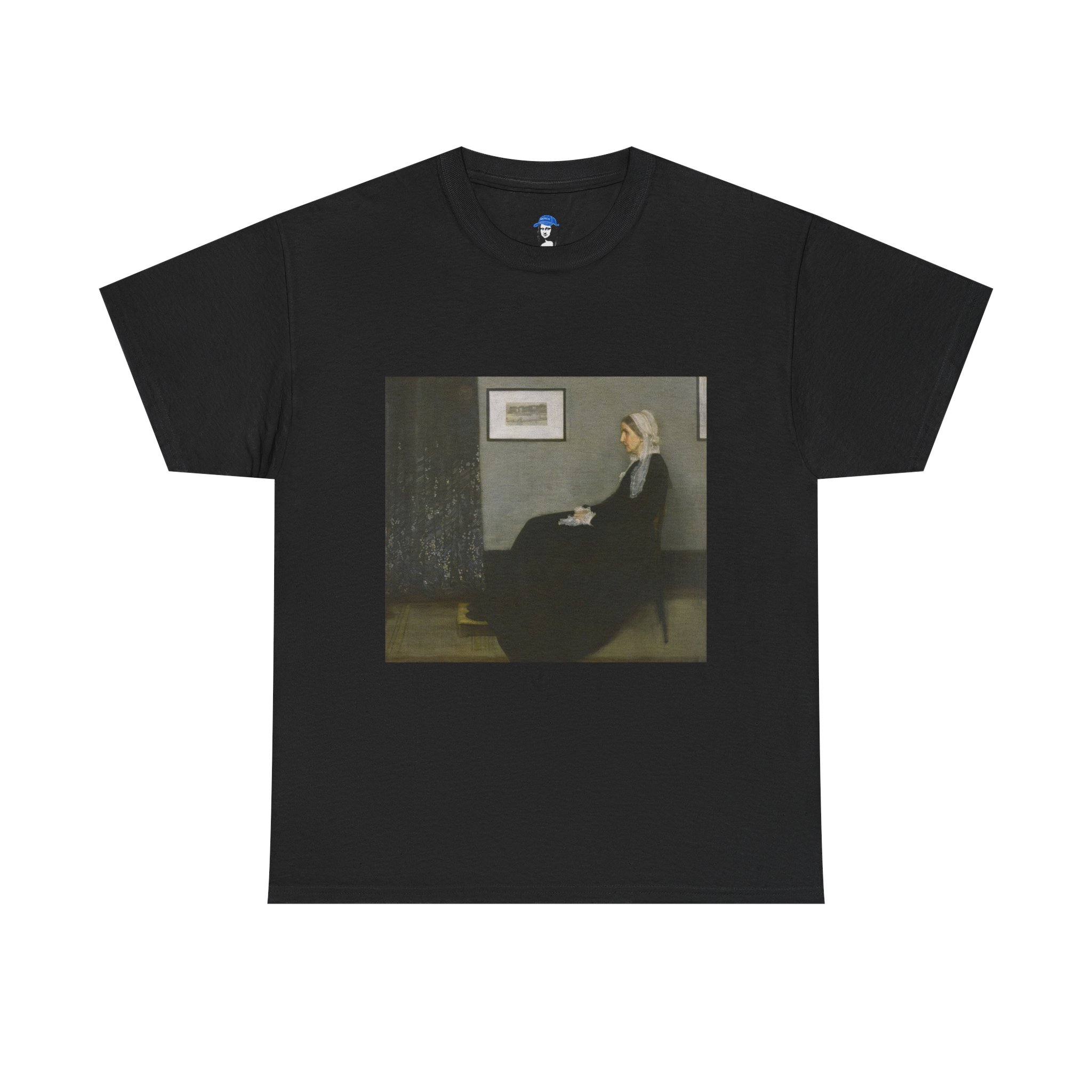 Arrangement in Grey and Black – James Abbott McNeill Whistler Cotton Tee