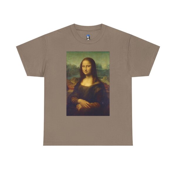 Mona Lisa - Leonardo da Vinci Cotton Tee - Image 5