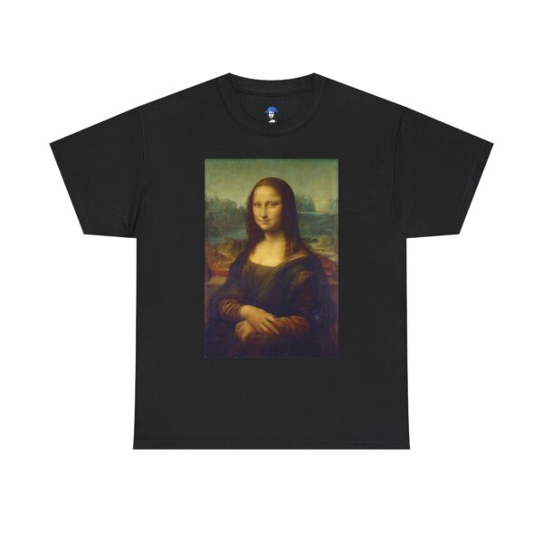 Mona Lisa - Leonardo da Vinci Cotton Tee - Image 15