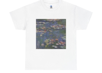 Water Lilies –  Claude Monet Cotton Tee