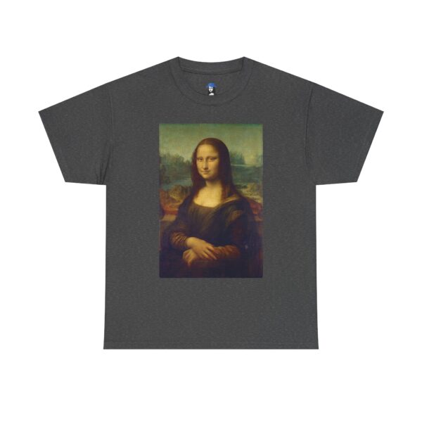 Mona Lisa - Leonardo da Vinci Cotton Tee - Image 11