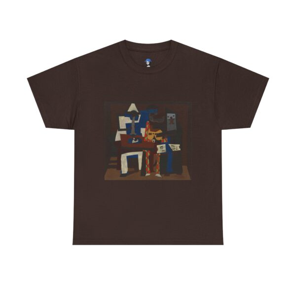 Three Musicians - Pablo Picasso Cotton Tee - Image 5