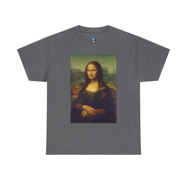 Mona Lisa - Leonardo da Vinci Cotton Tee - Image 10