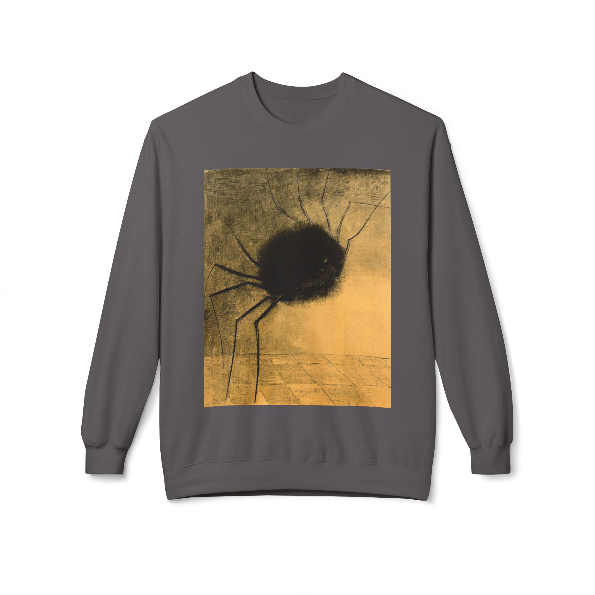The Smiling Spider by Odilon Redon Sweatshirt - Image 7