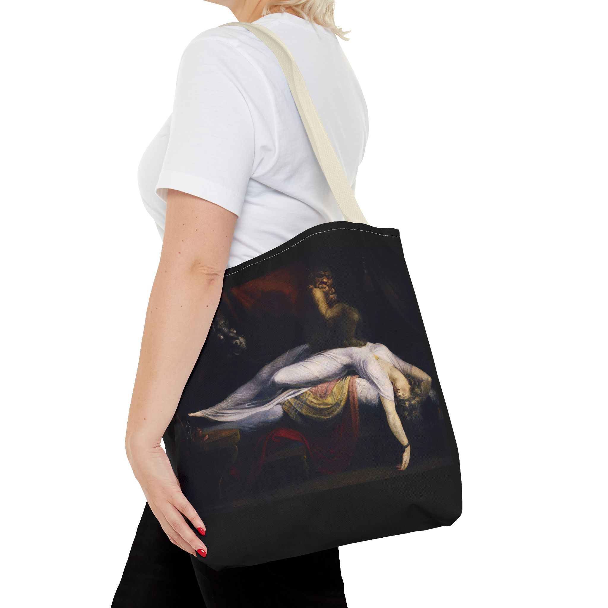 The Nightmare by Henry Fuseli Tote Bag - Image 32