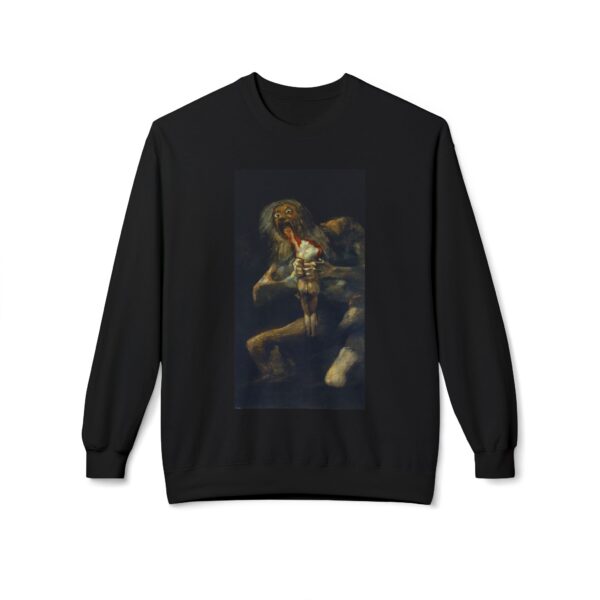 Saturn Devouring His Son by Francisco Goya Sweatshirt - Image 3