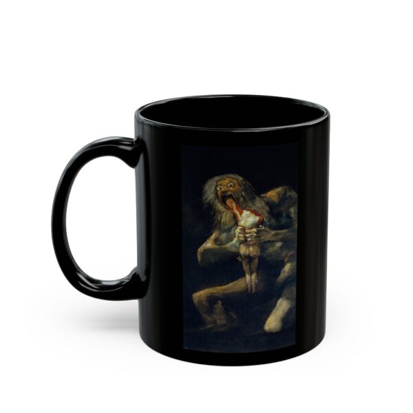 Saturn Devouring His Son by Francisco Goya Mug