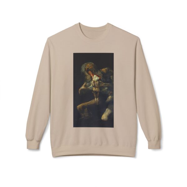 Saturn Devouring His Son by Francisco Goya Sweatshirt - Image 4