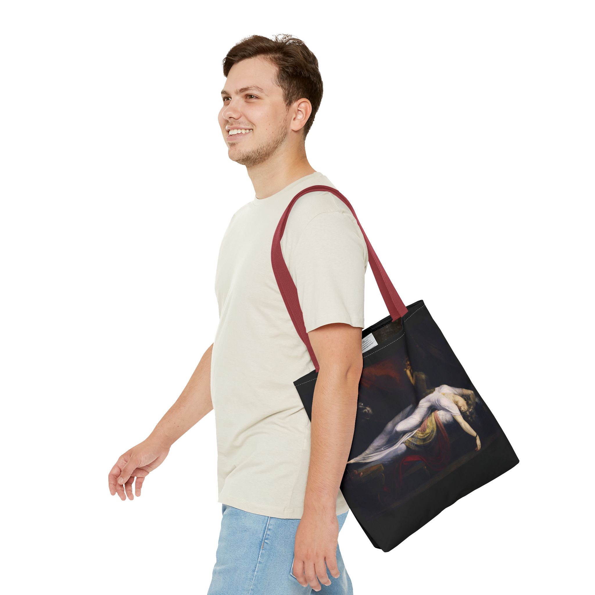 The Nightmare by Henry Fuseli Tote Bag - Image 15