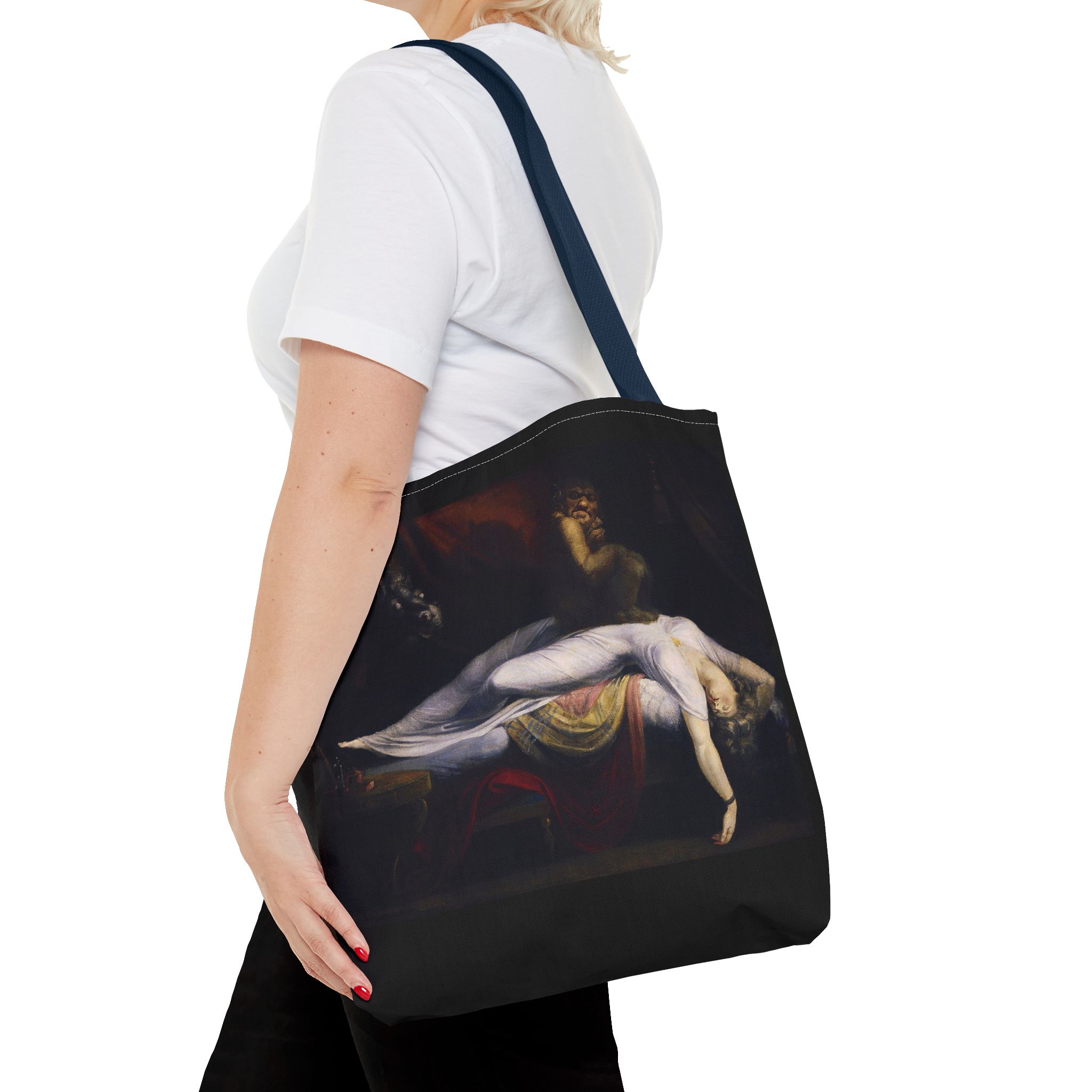 The Nightmare by Henry Fuseli Tote Bag - Image 40