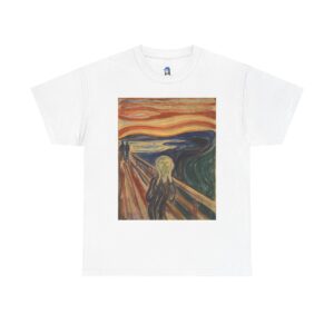 The Scream By Edvard Munch Cotton Tee