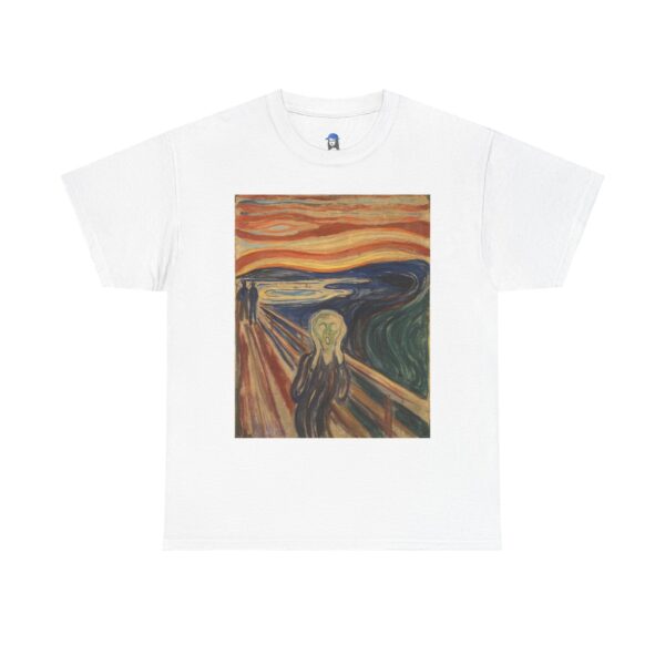 The Scream By Edvard Munch Cotton Tee