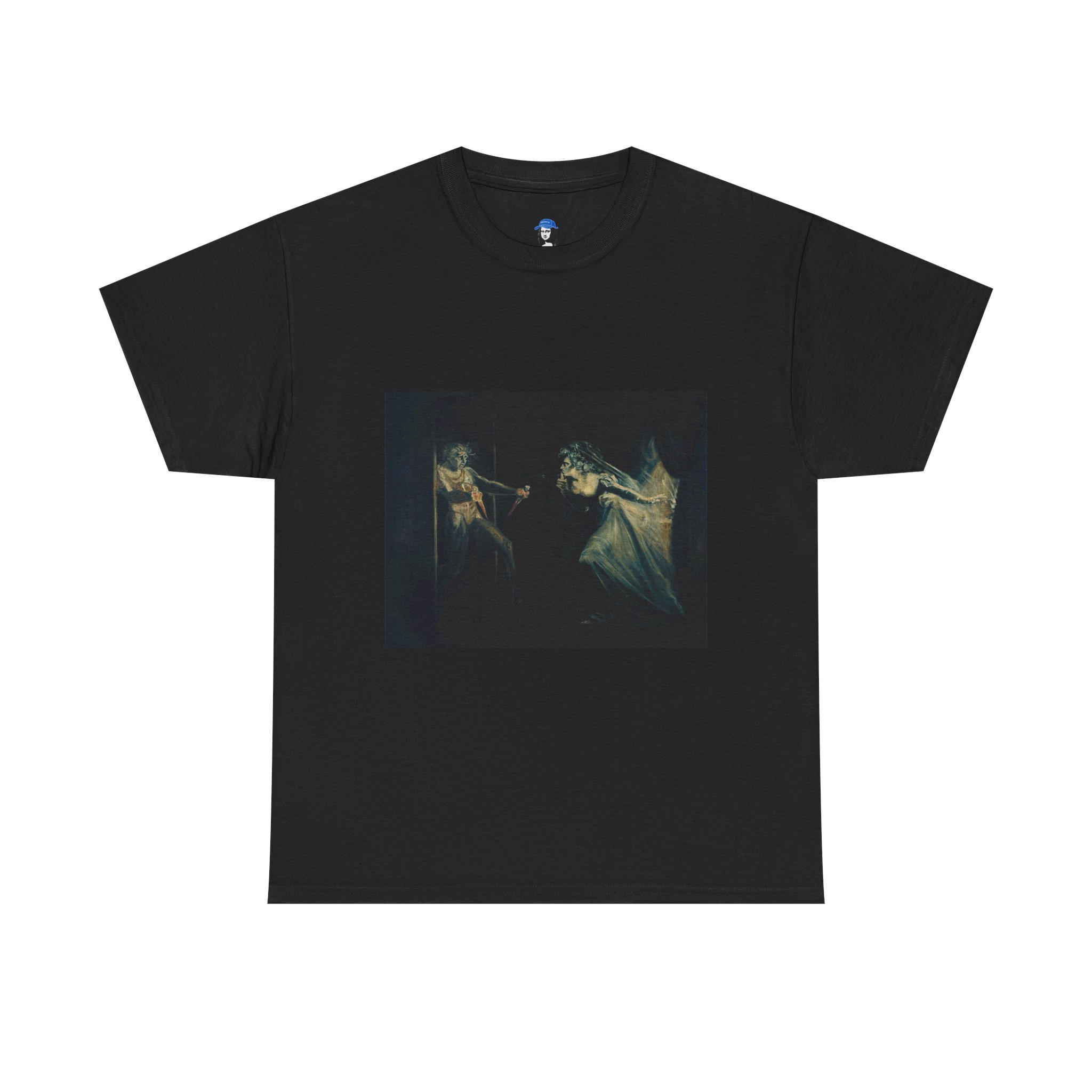 Lady Macbeth Seizing the Daggers by Henry Fuseli Cotton Tee