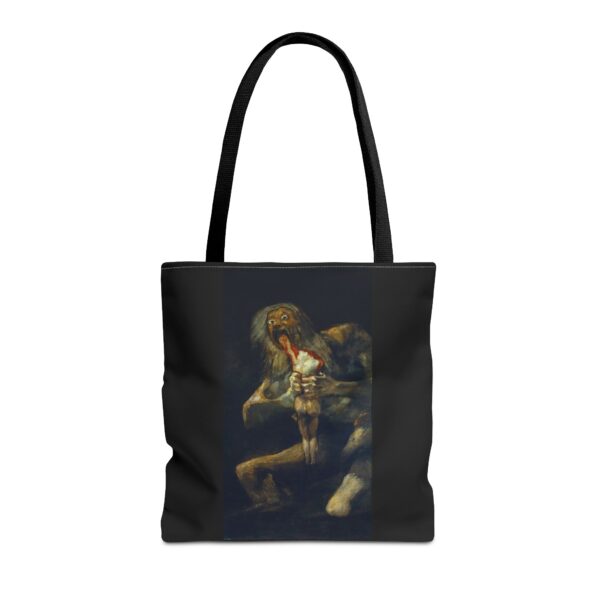 Saturn Devouring His Son by Francisco Goya Tote Bag - Image 2
