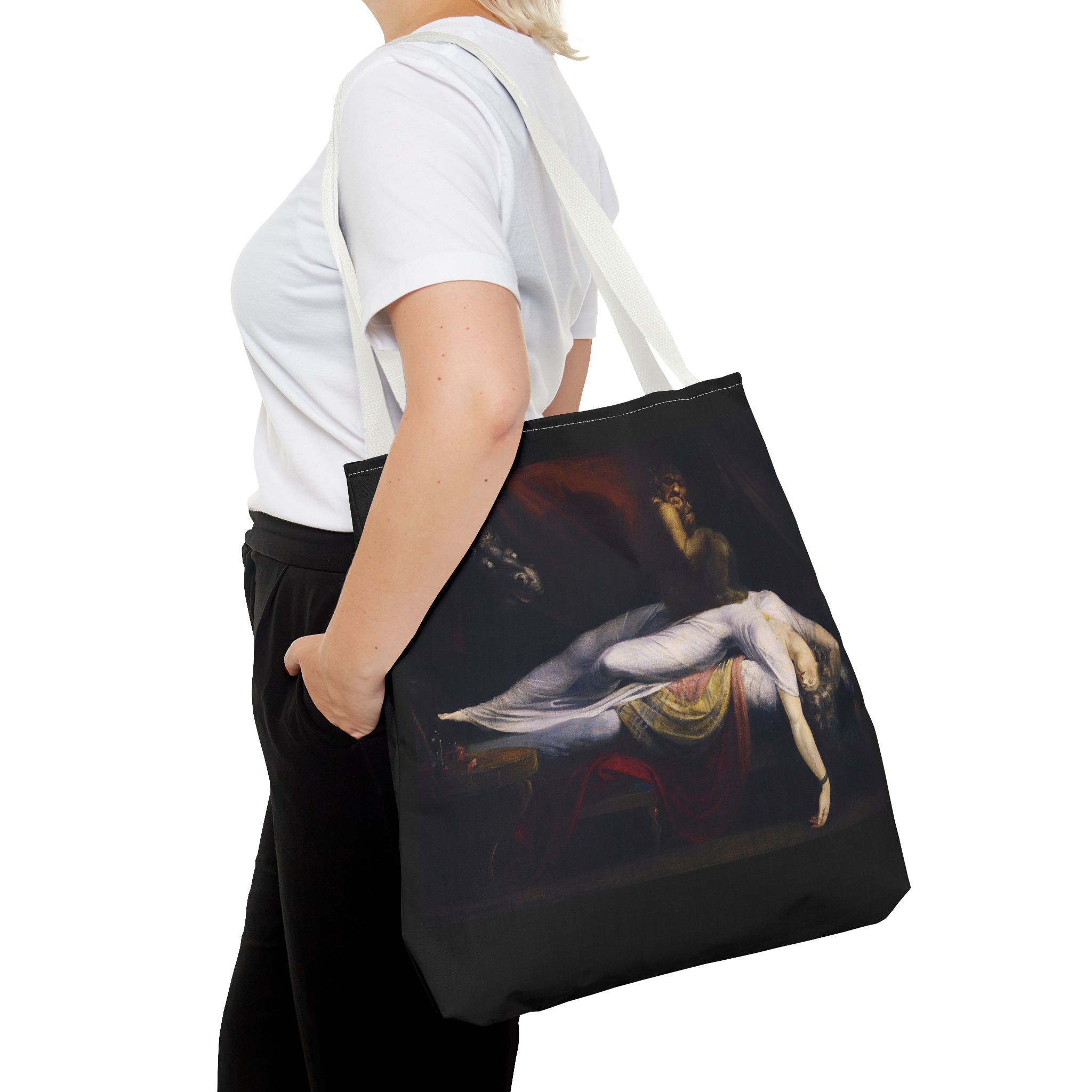 The Nightmare by Henry Fuseli Tote Bag - Image 28